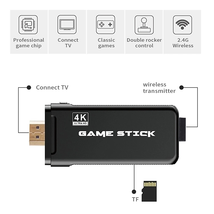 Игровой контроллер M8 32G с 2 джойстиками для Wii
