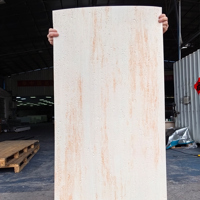 Decoration Flexible Stone Travertine Wall Panel Building Material Artificial Veneer Soft Stone