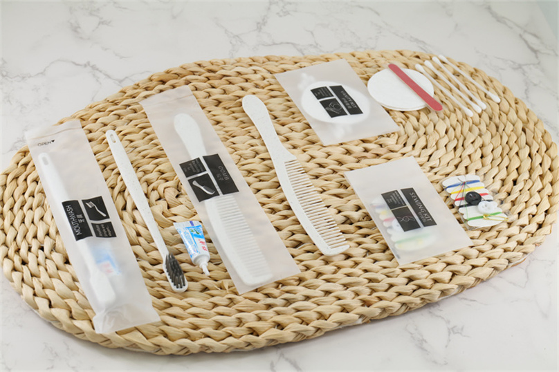 Biodegradable Hotel Amenities Set Shampoo Conditioner Body Wash Kit for Luxury Hotel