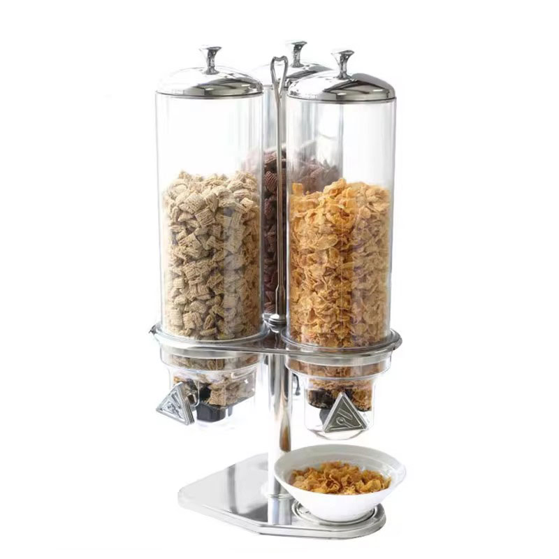 Modern Furniture Restaurant Supplies Dining Room Furniture Tableware Buffet Display Grain Dispenser