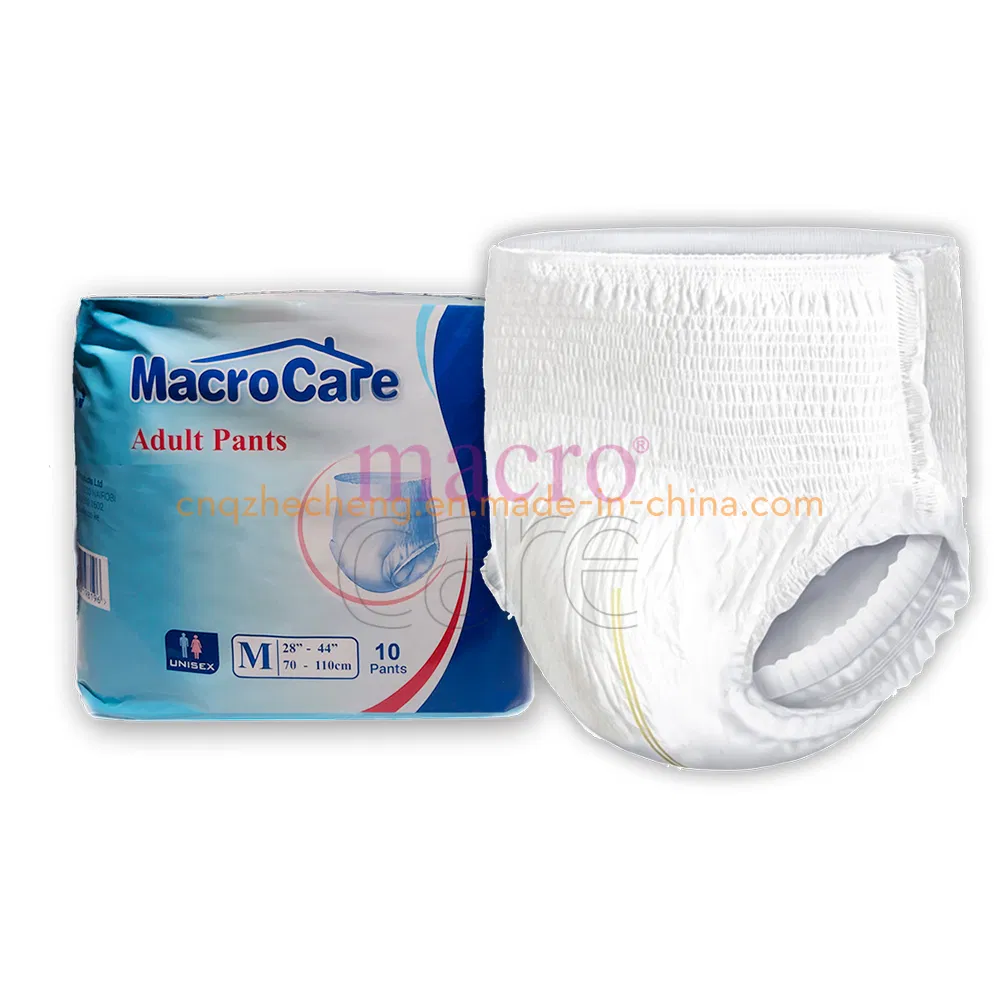 Macrocare Adult Pull up Pants/ OEM/ Adult Diapers Pants for Adult Incontinence Care