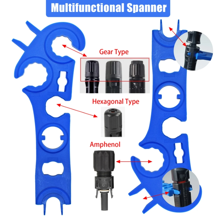 1 Pair Solar Mc4 Connector Tool Assembly Spanners Wrenches