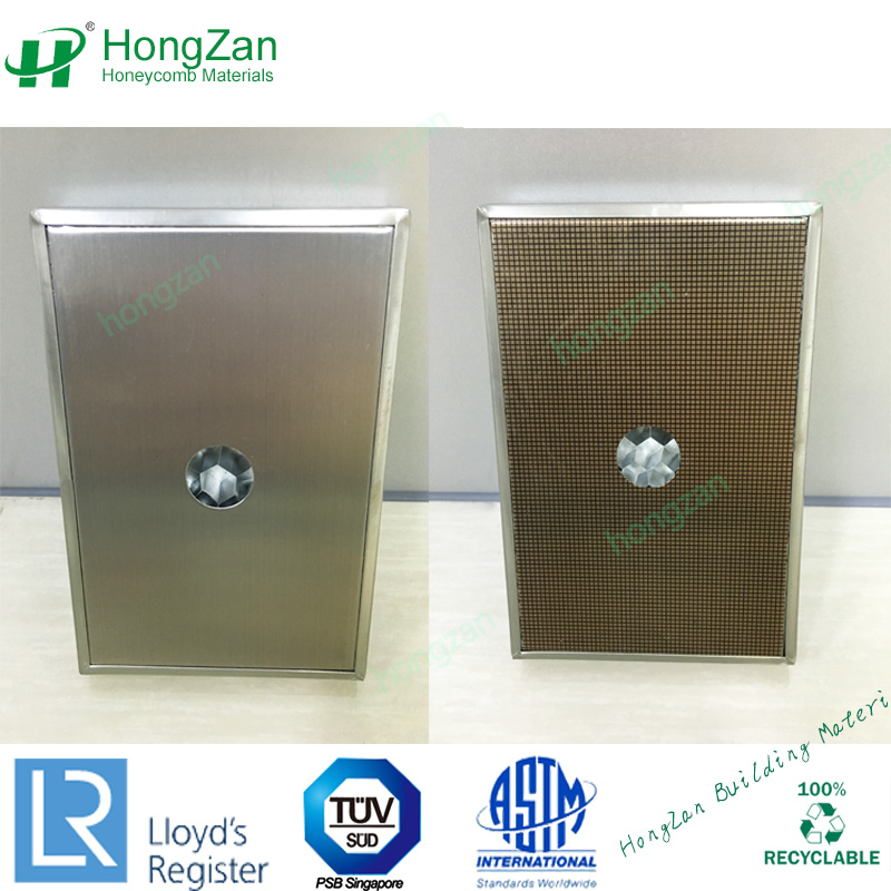Perforated Aluminum Honeycomb Sandwich Panel with Non-Woven Fabrics Layer