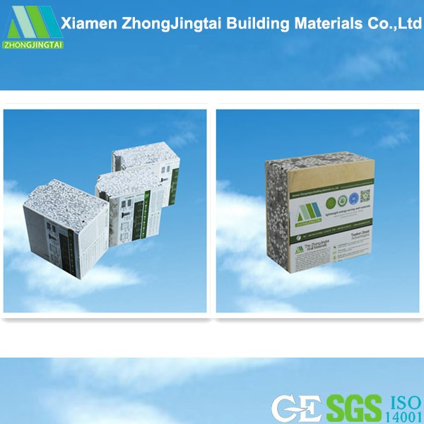 Strong Sound Insulation Lightweight Sandwich EPS Precast Panel Board for Qatar Market