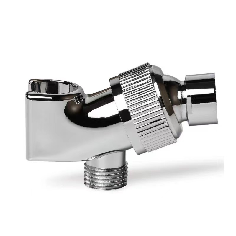 Premium Chrome Adjustable Shower Head Holder for Ultimate Comfort
