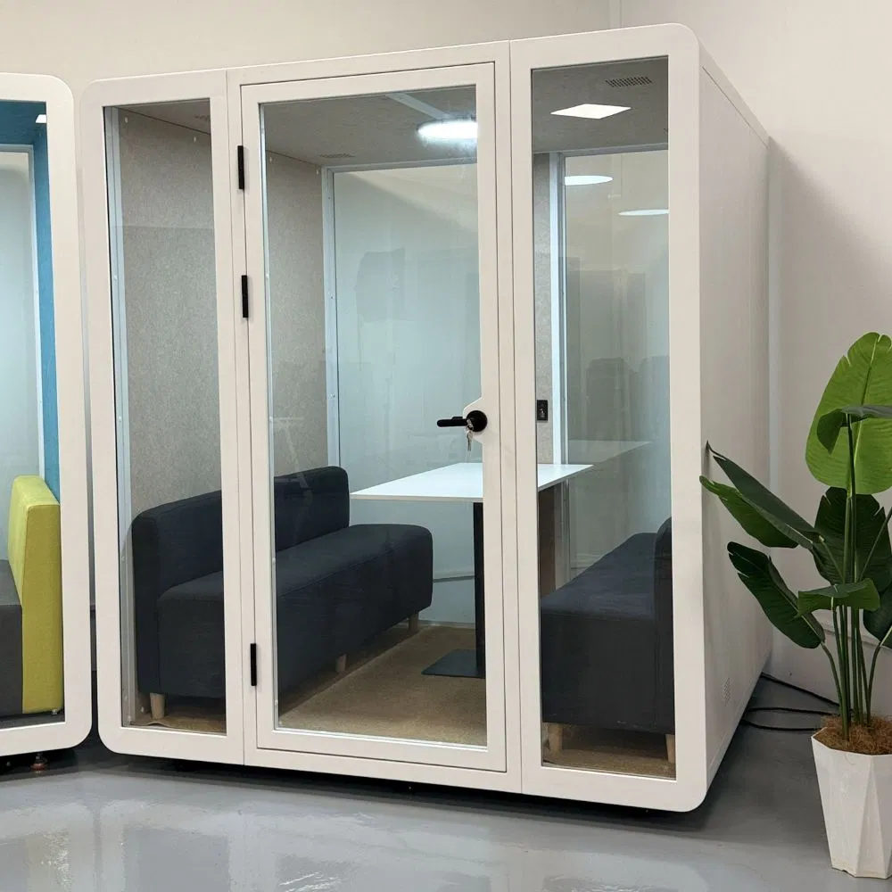 High-Performance Acoustic Isolation Cabin with 30-35 dB Inner Sound Insulation