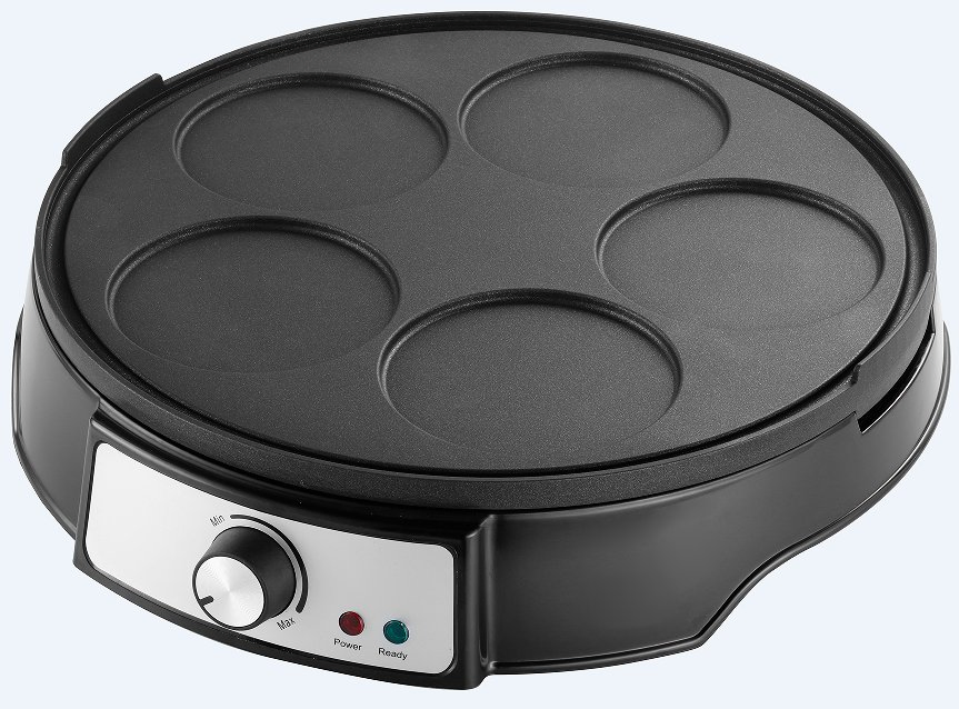 Easy-to-Use Detachable Crepe Maker with Auto Shut-off for Perfect Crepes