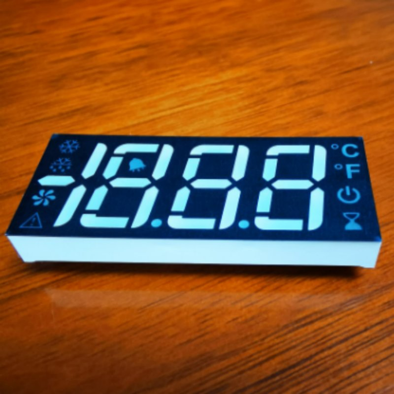 Customized 7 Segment LED Display for Refrigerator Control Systems