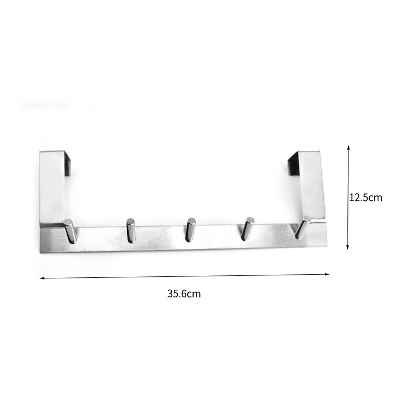 Best Selling Home Decor Furniture Hardware Manufacturer Display Stand Aluminium Wire Clothes Shampoo Wall Coat Double Door Bag Hanger Hook Bathroom Fittings