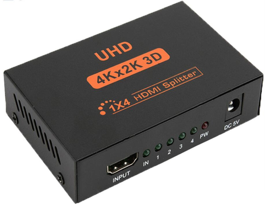 Best-Selling 4K 3D HD1080p 1X4 HDMI Distributor Splitter