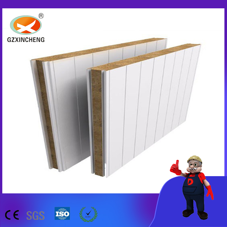 RoHS-Certified Rock Wool Sandwich Panels