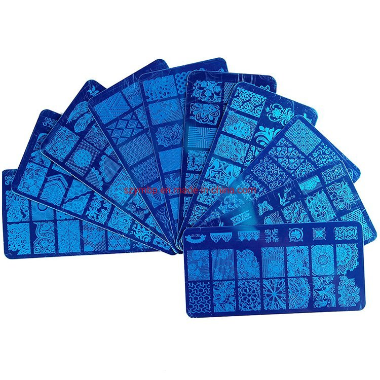 Factory Custom Rich Pattern Metal Nail Stamping Plate