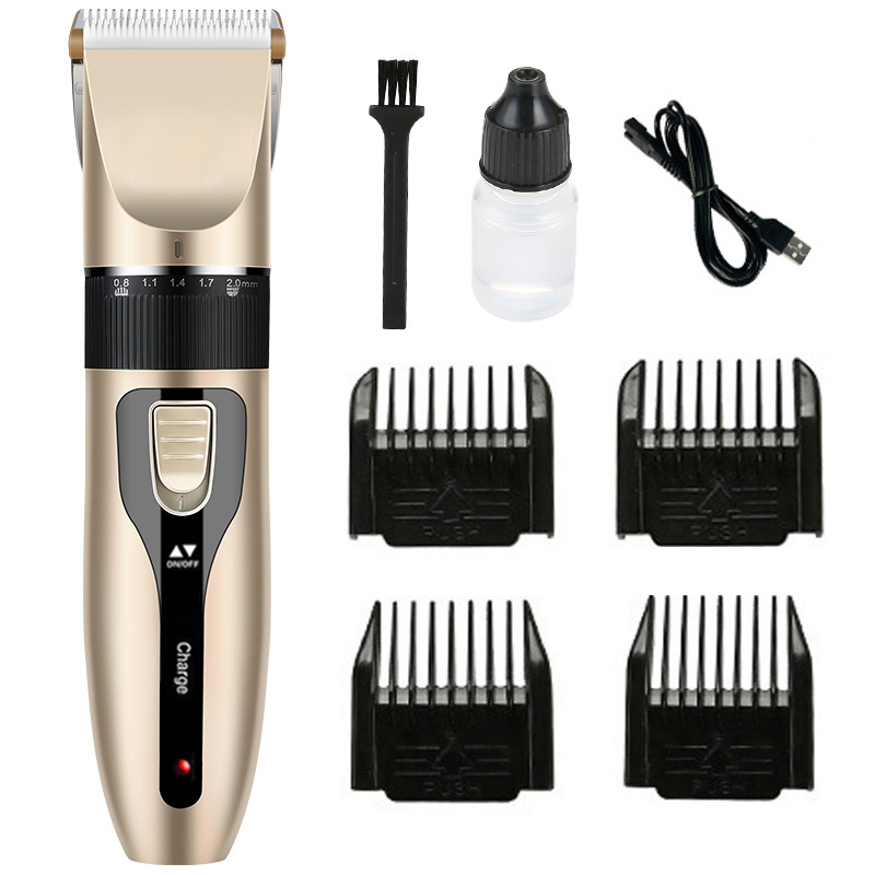 Factory Price Electric Hair Clipper Low Noise Motor Cordless Hair Clipper Smooth Haircut