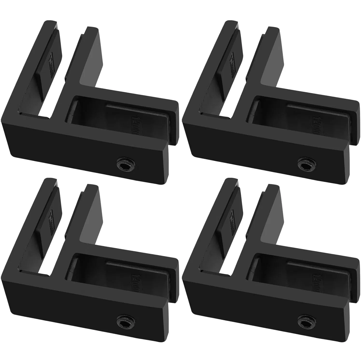 90 Degree Railing Glass Clip Holder for Pool Fence and Balustrade