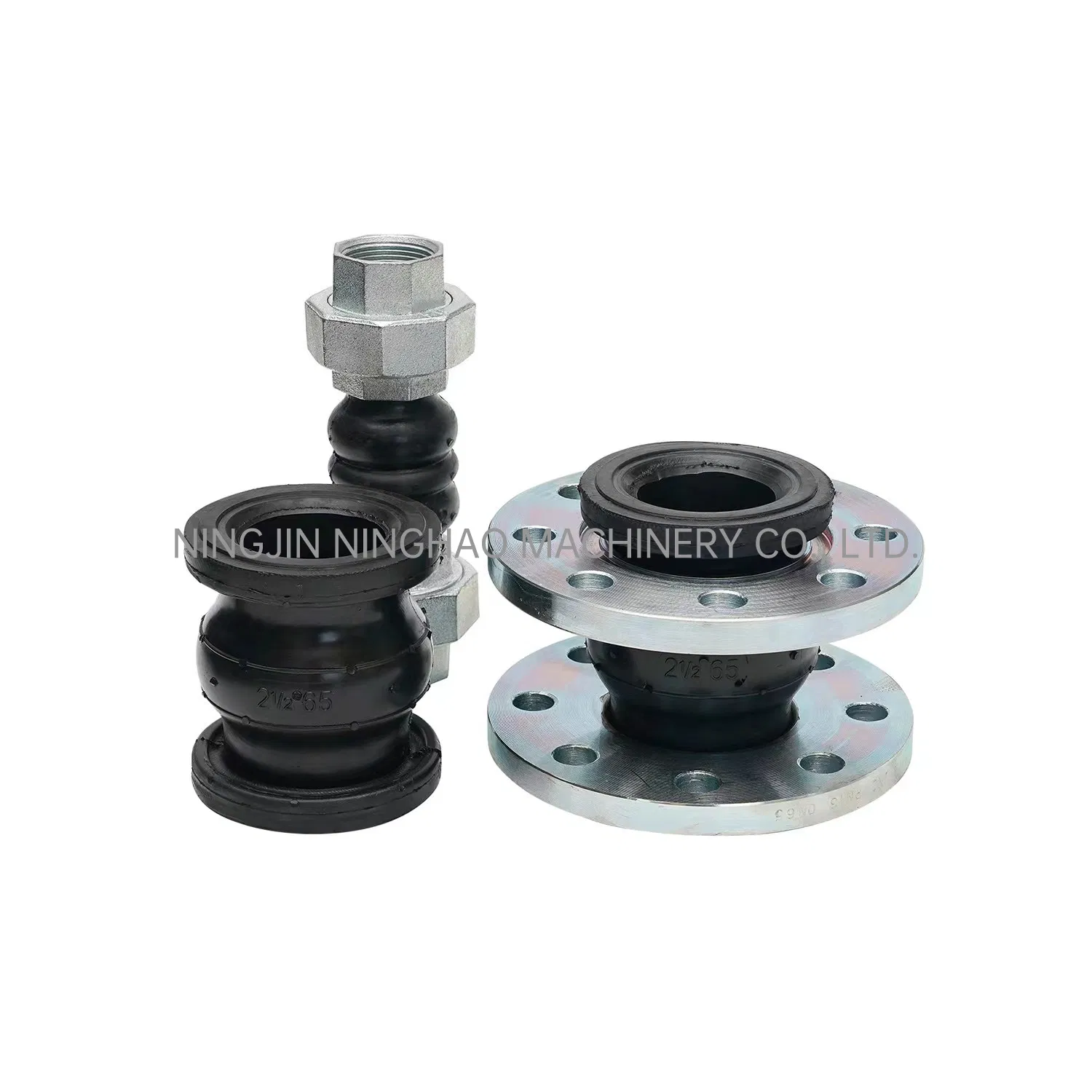 Stainless Steel Flanged Union Connection Flexible Rubber Expansion Joints for Pipes