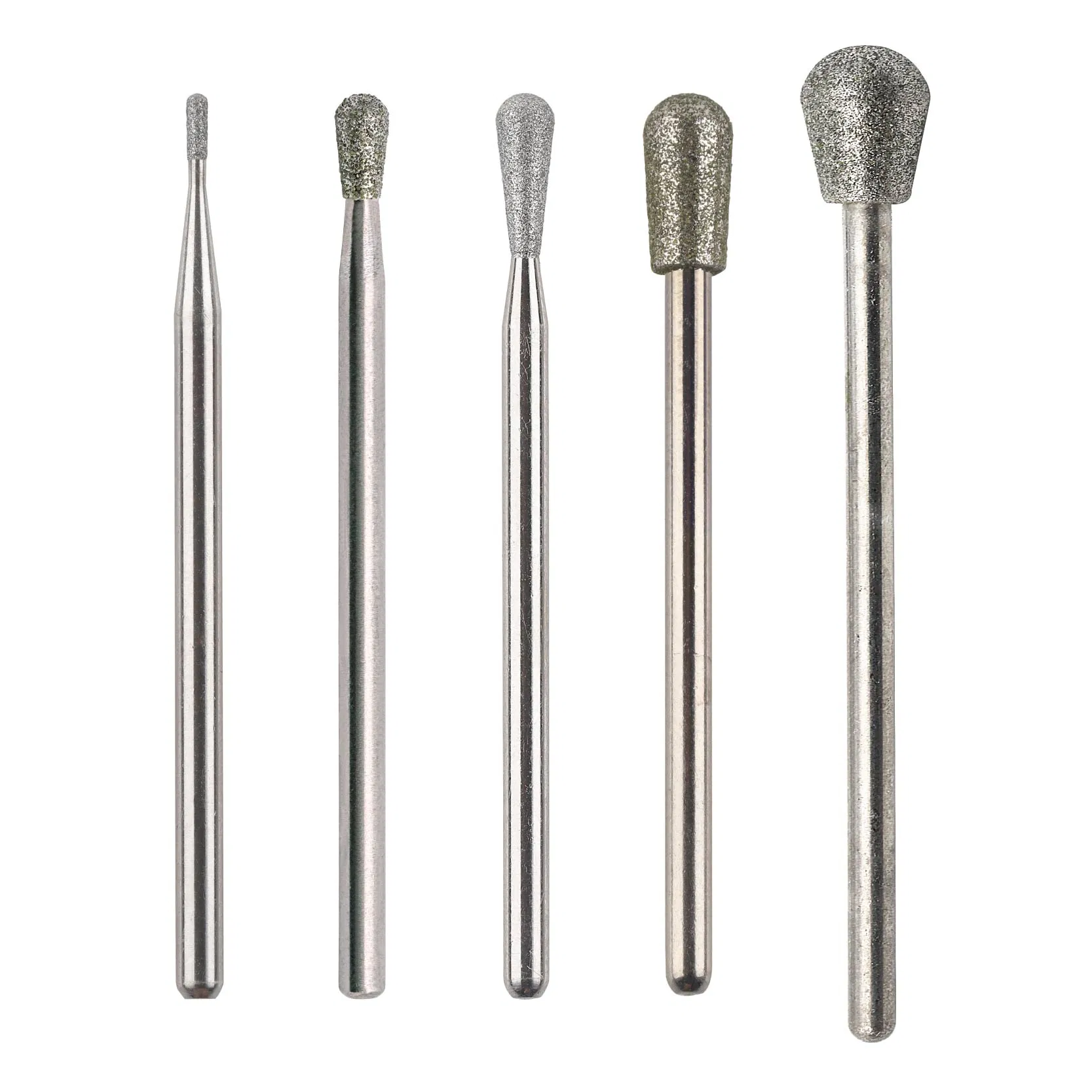 Inverted Cone with Round Top Manicure Pedicure Diamond Nail Drill Bit Burr