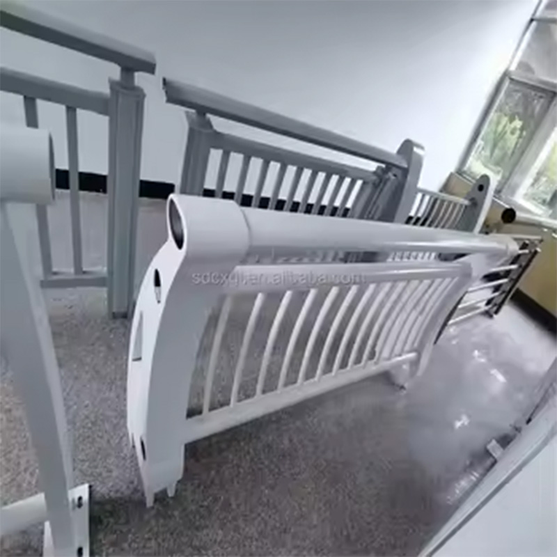 Bridge Side Metal Fence Sidewalk Fencing Wire Design Balustrade Steel Boundary Wall Fence