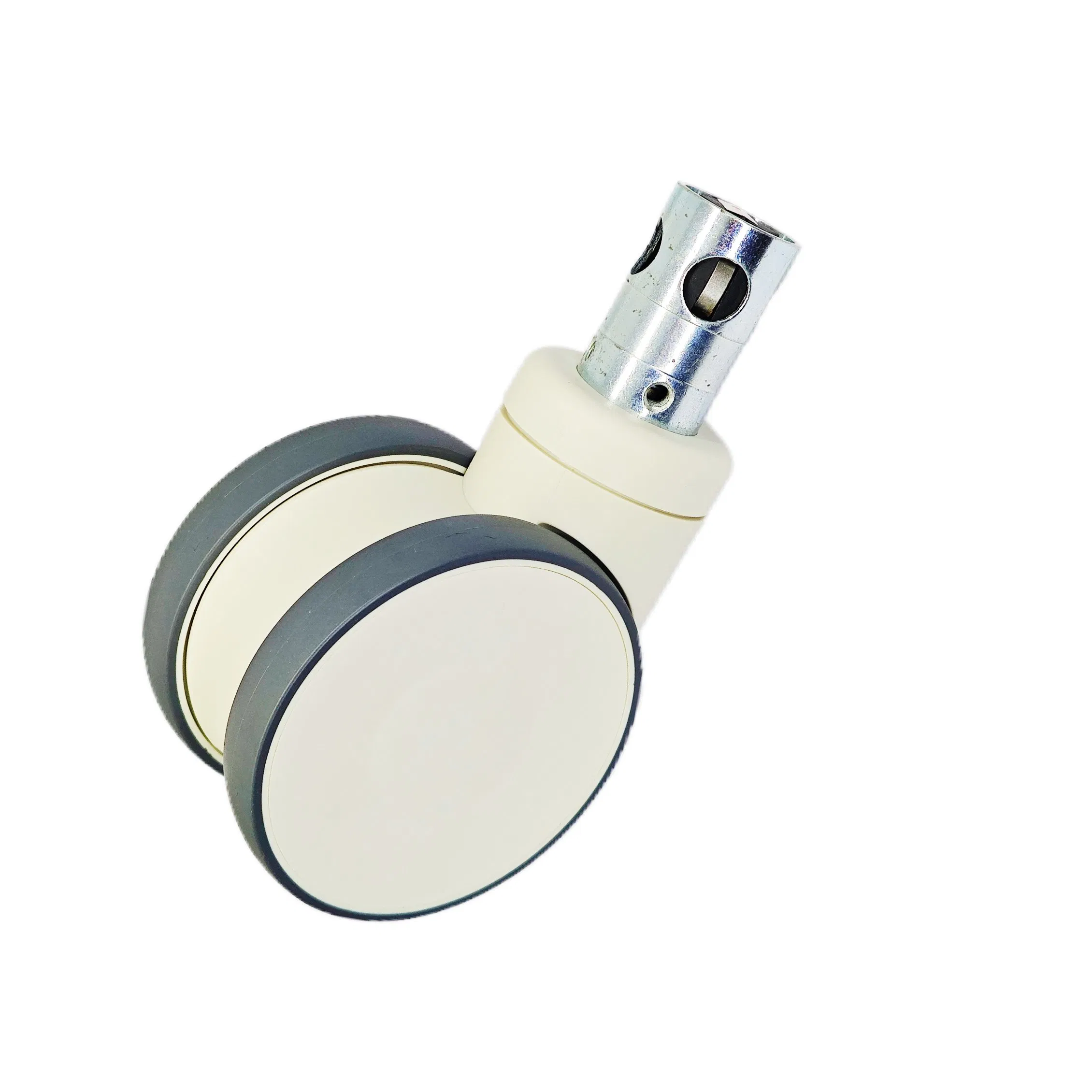 4-Inch Central Control Double-Piece Medical Caster