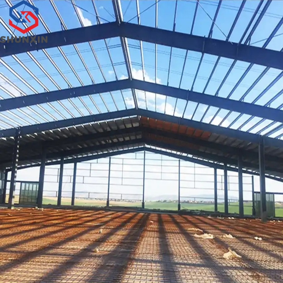 Efficient Durable Metal Framed Prefab Workshop Construction Steel Structure Building Warehouse