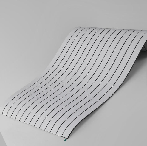 Wood Grain Grille Panel Peel Stick Wall Sticker Grille Decorative Stickers for Living Room TV Decoration