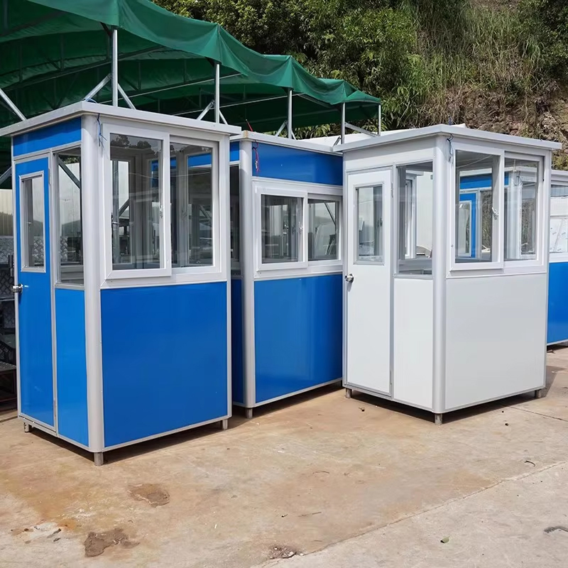 Hot Selling Tool Room Kiosk Garden Sandwich Board Outdoor Security Guard Booth