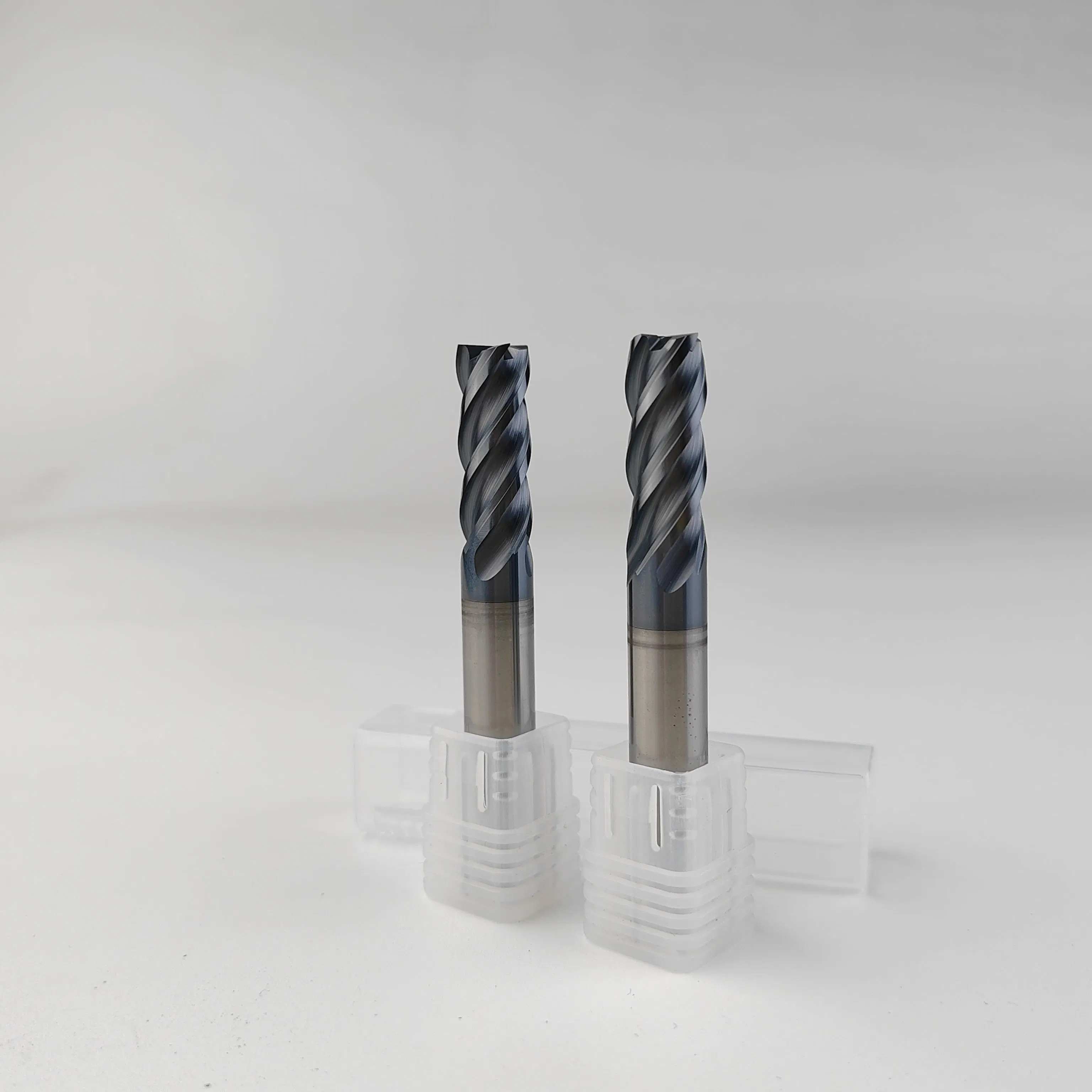 Твердосплавные концевые фрезы HRC55/65, 4 зуба, квадратные