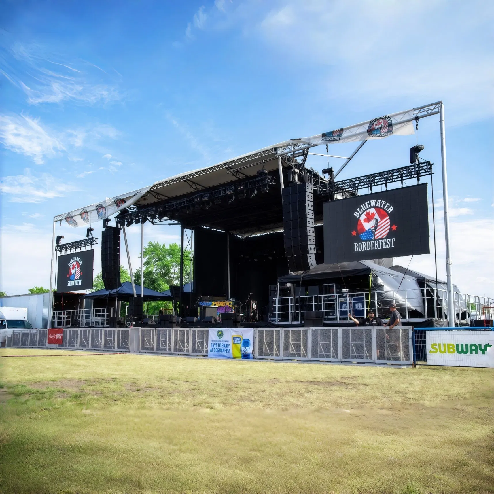 Multi-Purpose Event Truss System for Renting Business