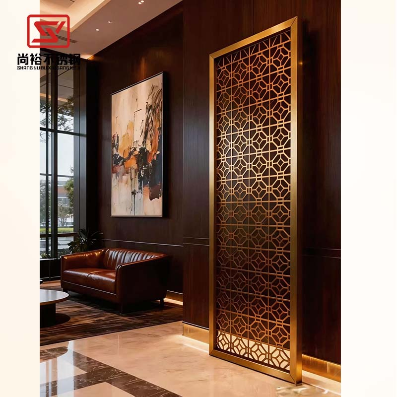 Custom Laser Cut Decorative Garden Screen Panel Stainless Rusty Corten Steel Metal Privacy Garden Screen Partition