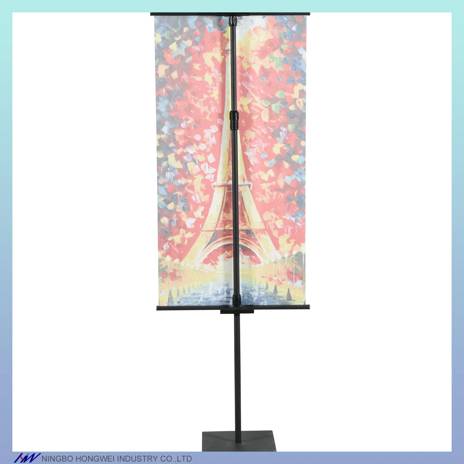 Poster Banner Iron Frame Easel Foldable Poster Stand For Promotion