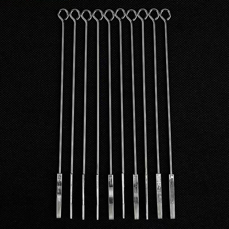 Durable Stainless Steel Tattoo Needles for Custom Shape Designs