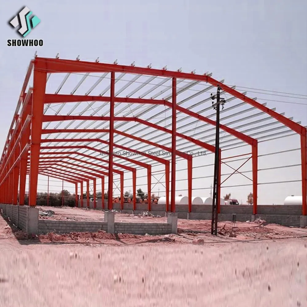 Low Cost High Rise Modern Design Prefabricated Steel Structure Warehouse Building