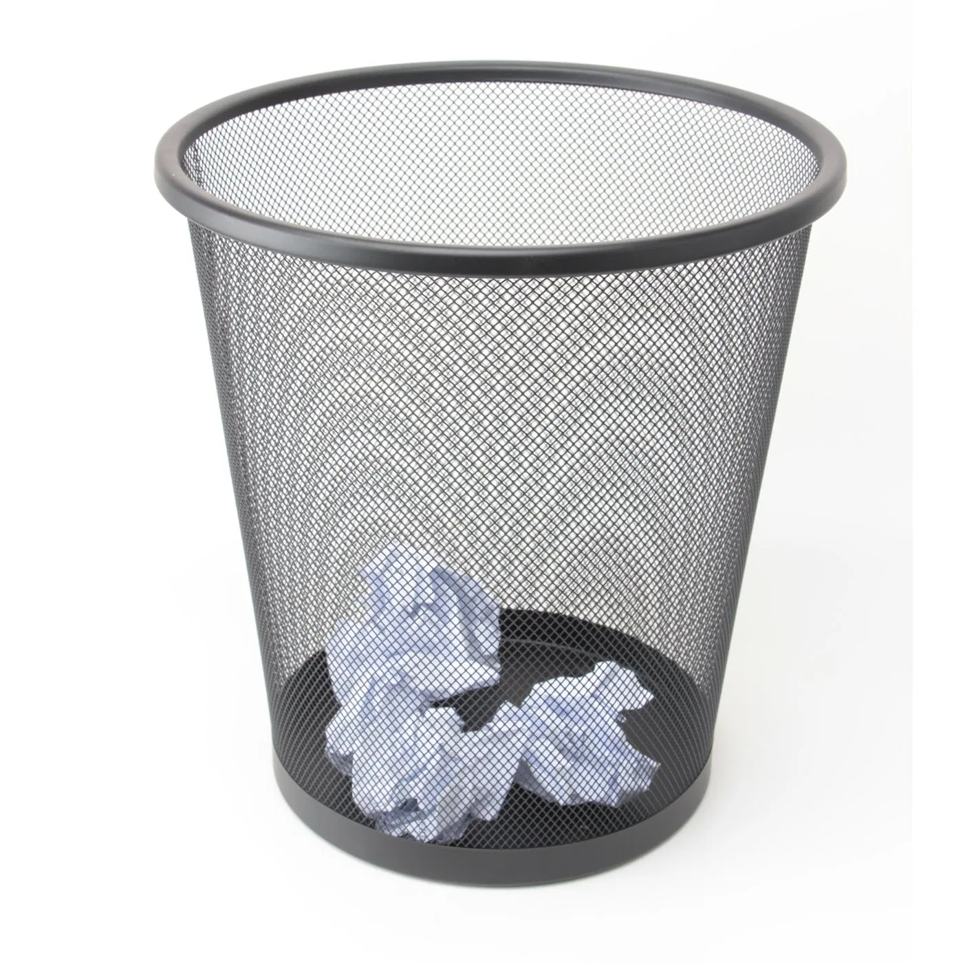 Round Office Home Mesh Waste Basket