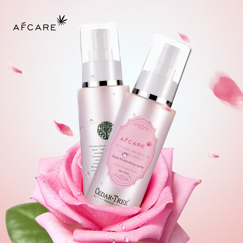 Rose Face Toner Mist Spray Pure Organic Flower Extract 100ml Private Label Face Toner Rose Water Skin