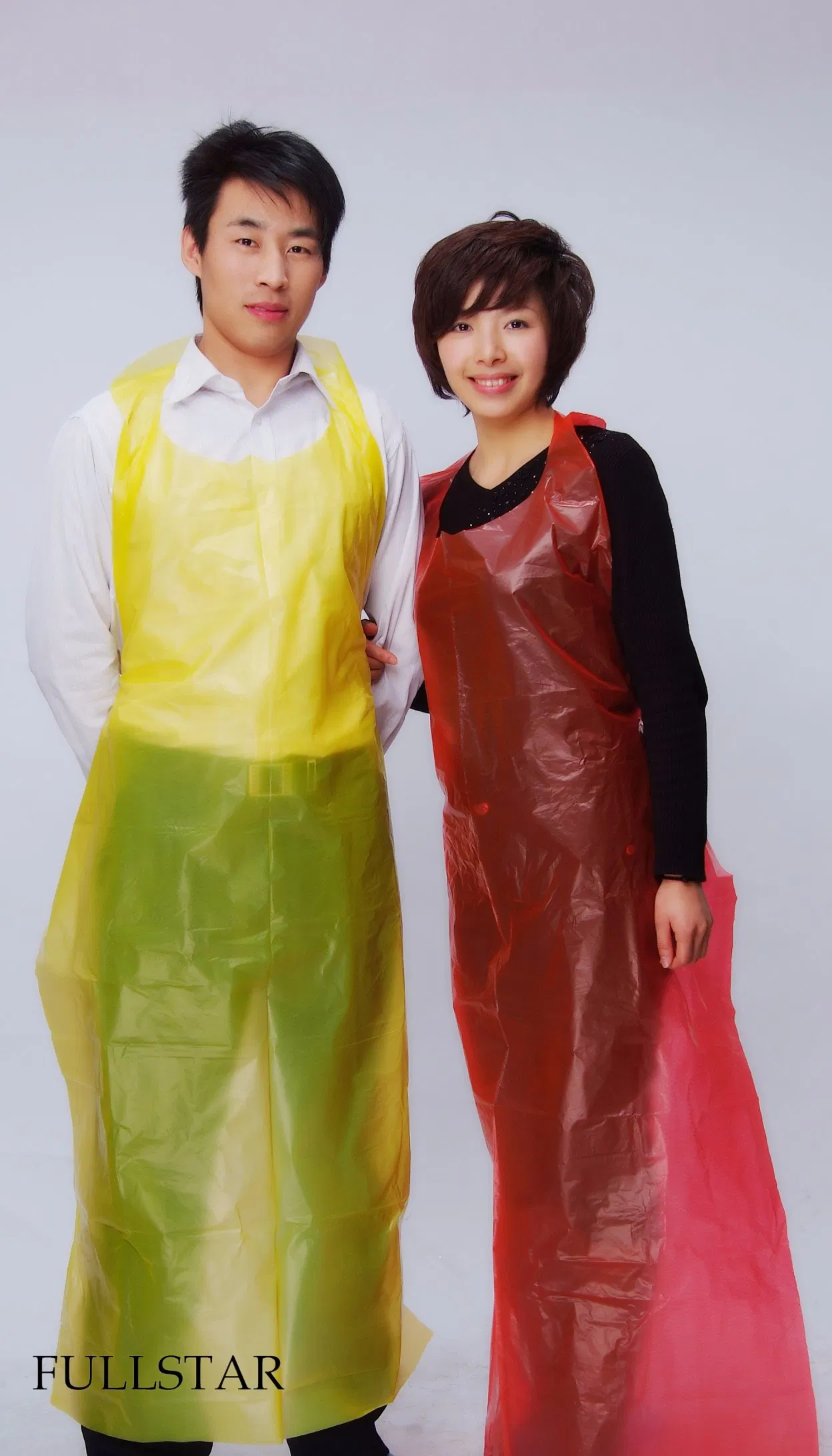 Disposable Plastic PP+PE Apron Waterproof Body Protective