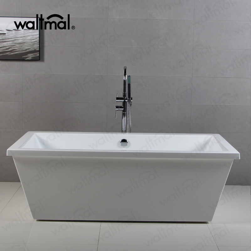 Акриловая ванна напольная 72 дюйма для взрослых