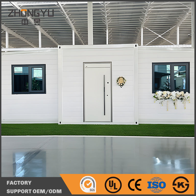 Expandable 2 Bedroom Container House Prefabricated Container House Modular Homes CE Certified UK Eco-Friendliness Waterproof Looking for Distributors