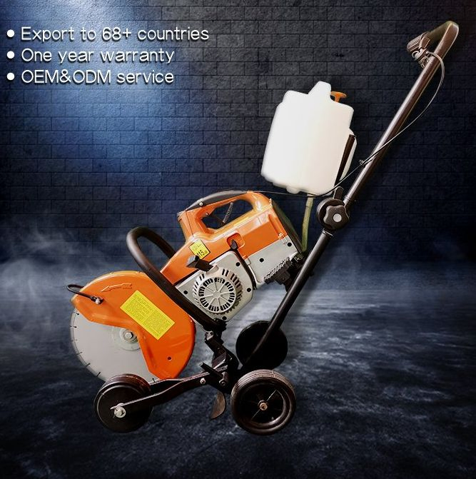 Ecf350 High-Efficiency Concrete Asphalt Rock Cutting Portable Gasoline Concrete Cutter
