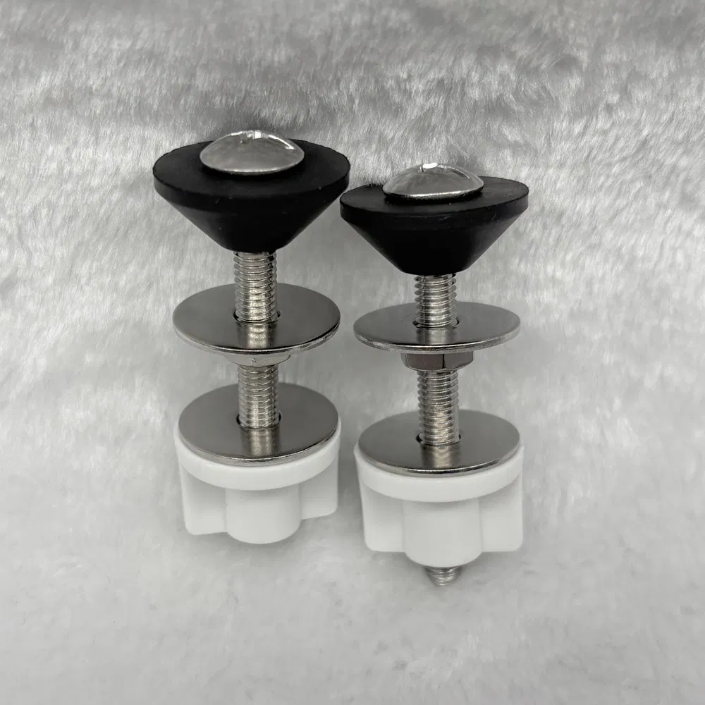 Toilet Fitting Wc Tank Cistern EVA Gasket M6 Toilet Fixing Bolt Stainless Steel