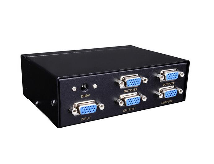 Разветвитель VGA сигнала 1x4, 350 МГц