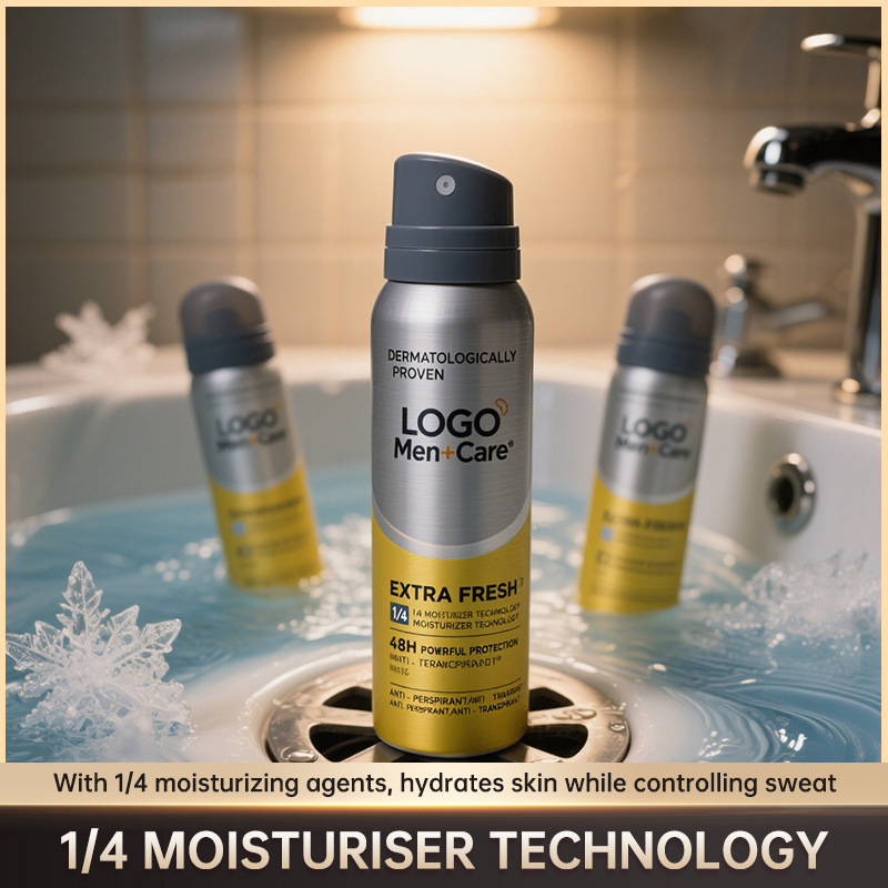 Sporty and Powerful Antiperspirant Spray Deodorant