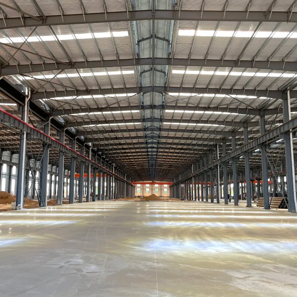 Prefabricated Industrial Steel Structure Building Customized Design for Warehouse Workshop Factory Construction Q235B Q355b Steel Material