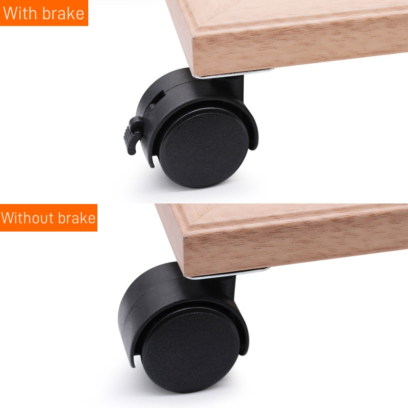 Heavy-Duty Threaded Stem Roller Wheels for Easy Furniture Movement