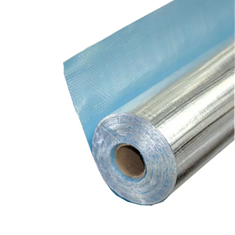 Foil Woven Radiant Barrier Cloth Thermal Insulation Material