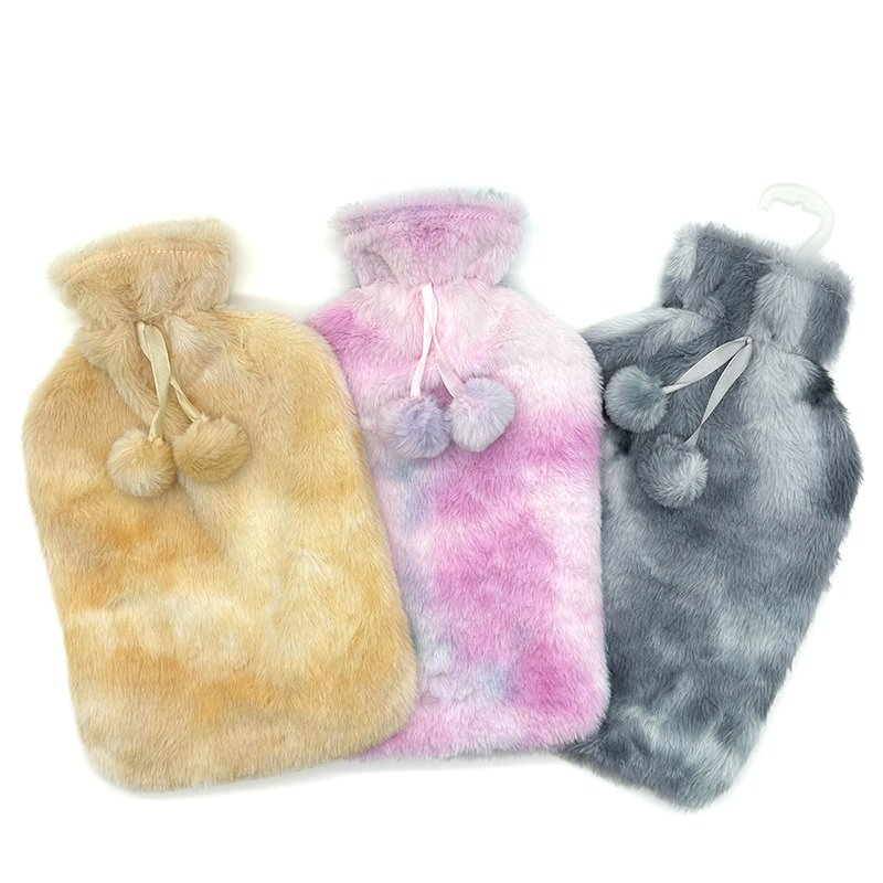 Hot Selling Plush Rubber Hand Warmer Hot Water Bottle Bag