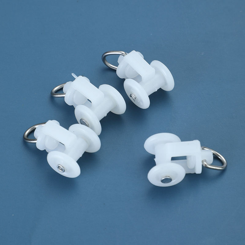 Smart Home Accessories Electronic Curtain Track Runners Pulleys for Trietex Rail