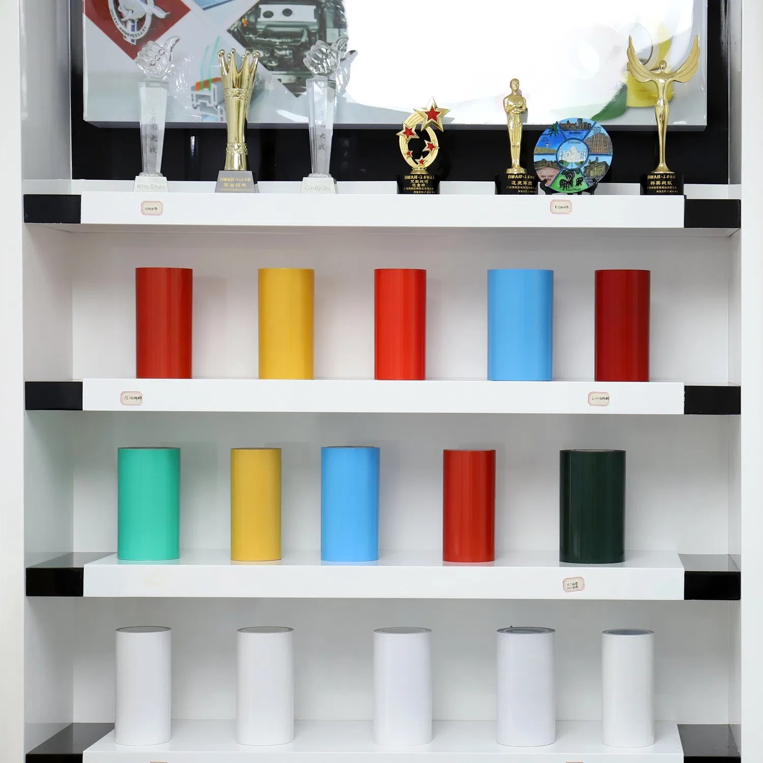 Industrial Pet Tape Red Film Double Side Adhesive Tape
