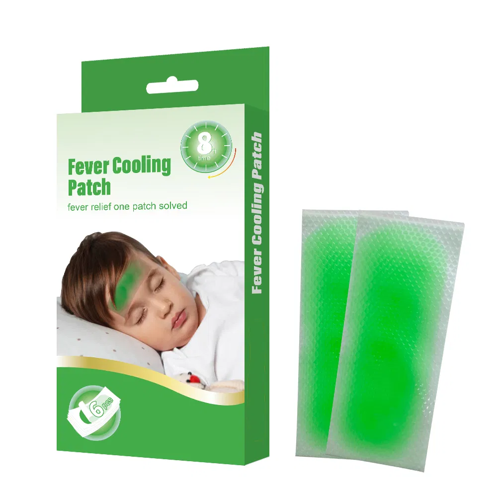 OEM/ODM Custom Cooling Gel Patch with Adhesive Forehead Cool Down Patch