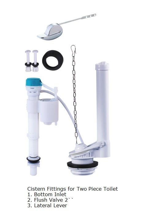 Plumbing Fittings, Flush Mechanism, Cistern Fittings, Tank Accessories, DIY Toilet Tank Parts