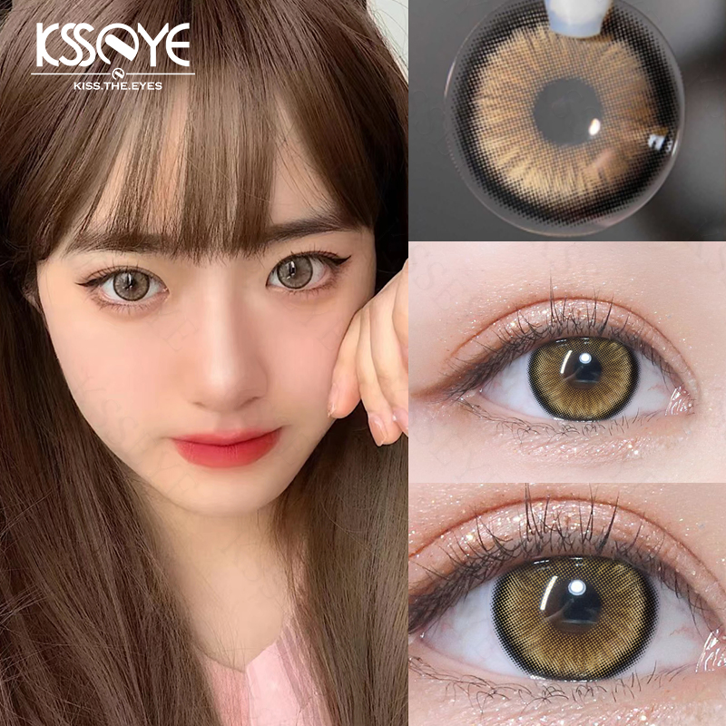 1 Year Colored Eye Contacts Hidrocor Color Lens Best Quality Most Natural Looking Cosmetic Contact Lenses