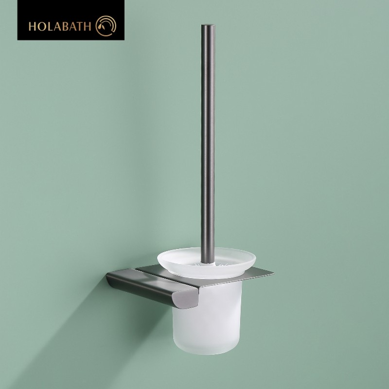 Держатель для туалетного ёршика из нержавеющей стали с антимикробным покрытием